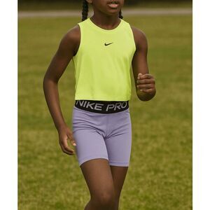 Nike Girls' Pro Dri-FIT Training Tank Top Neon XS